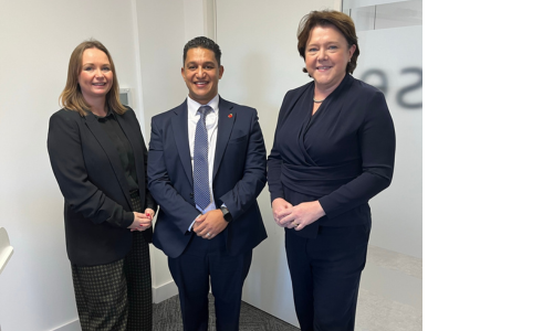 Committee meeting - Jen, Rory and Dame Maria